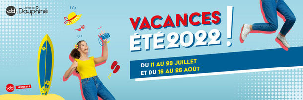 Jeunesse Vals du Dauphiné - programme vacances Eté 2022