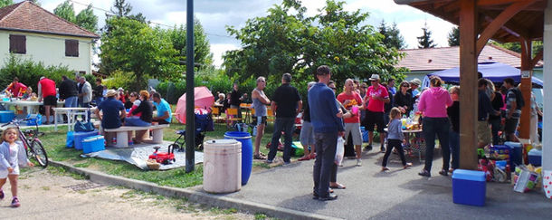 Autour d'une rencontre en plein air